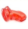 Cage de chasteté locky 8 x 3.3 cm Rouge