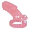 Cage de chasteté Locky 8 x 3.3 cm Rose