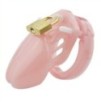 Cage de chasteté Mini Locky 6 x 3.2cm Rose