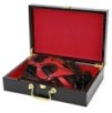 Coffret BDSM Luxury Noir-Rouge 8 Pièces