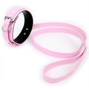 Collier et laisse Lighty Rose- Colliers & Laisses en stock sur Fun et plaisirs