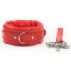 Collier et laisse Fur Sweet Rouge