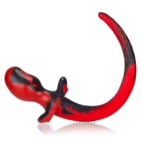 Plug Queue Puppy Tail Beagle 9.5 x 5 cm Rouge- Puppy Play