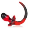 Plug Queue Puppy Tail Beagle 9.5 x 5 cm Rouge