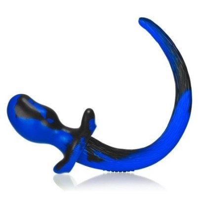 Plug Queue Puppy Tail Bulldog 11.5 x 6 cm Bleu- Puppy Play