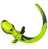 Plug Queue Puppy Tail Bulldog 11.5  x 6 cm Jaune