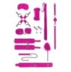 Kit Bondage Intermédiaire 10 Pièces Rose