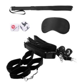 Kit de Bondage Belt Restraint System Noir- Bondage & Attaches en stock sur Fun et plaisirs