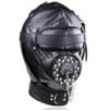 Cagoule Sensory Masked Simili noire