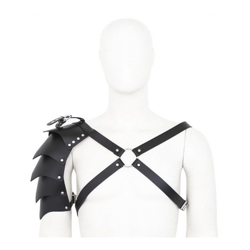 Harnais avec Épaulette Gladiator Simili noir