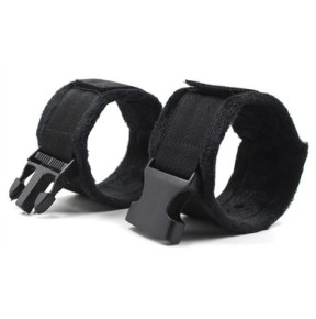 Menottes de poignets Buckle noir