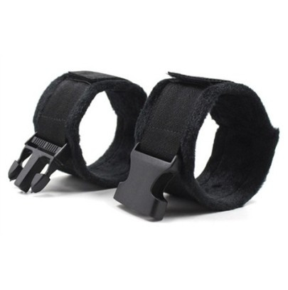 Menottes de chevilles Buckle Noir