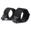 Menottes de chevilles Buckle Noir