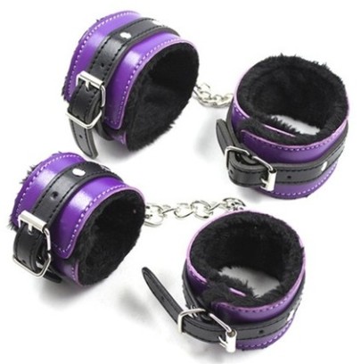 Coffret Fur Lined 8 Pièces Violet-Noir