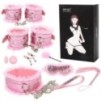 Coffret Bdsm lace Light 8 Pièces Rose