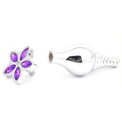 Plug bijou Maple Diamond 6.5 x 2.8 cm