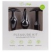 Kit de 3 plugs Pleasure Noirs