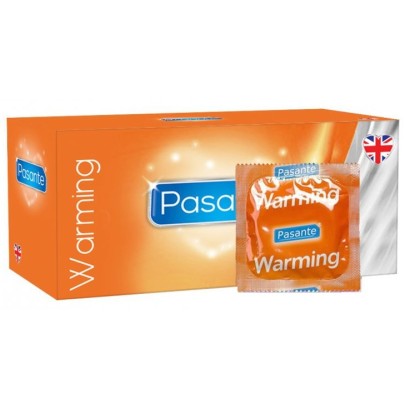 Préservatifs texturés WARMING Pasante x144- PRESERVATIF EFFETS en stock sur Fun et plaisirs