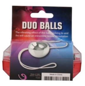 Boules de Geisha Duo Balls Silver