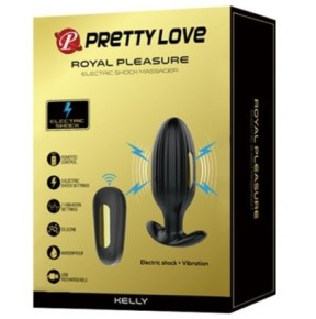 Plug vibrant Électro Royal Pleasure Kelly 8 x 3.4 cm