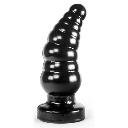 Plug Zizi Curve 13 x 6 cm Noir- Plugs M/L - Largeur + de 3 cm en stock sur Fun et plaisirs