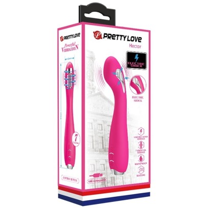 Vibro Electro Hector Pretty Love 19.5 x 3.2 cm Rose