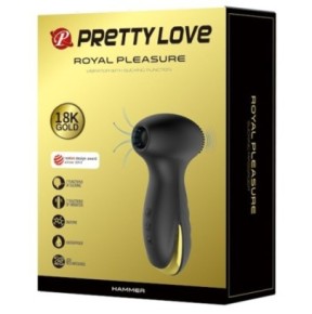 Stimulateur de clitoris Hammer Royal Pleasure Pretty Love Noir