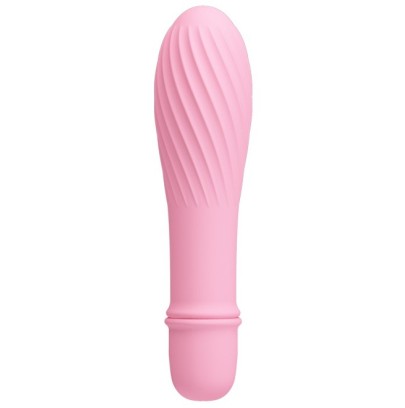 Vibromaseur Solomon Pretty Love 9 x 2.8 cm Rose pâle- Vibromasseurs Design en stock sur Fun et plaisirs