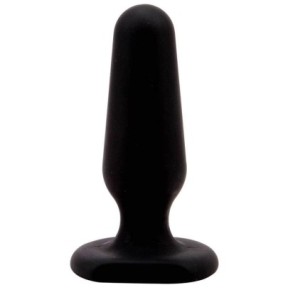 Plug Silicone Black Mont 6.5 x 2.2 cm- Plugs Débutant & Kits en stock sur Fun et plaisirs