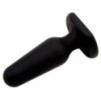 Plug Silicone Black Mont 6.5 x 2.2 cm