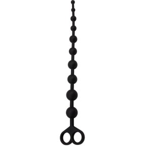 Chapelet anal Black Mont Beads 30 x 2.4 cm- Chapelets en stock sur Fun et plaisirs