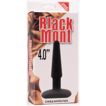 Plug Silicone Black Mont 9.5 x 2.3 cm