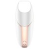 Stimulateur de clitoris connecté Love Triangle Satisfyer Blanc