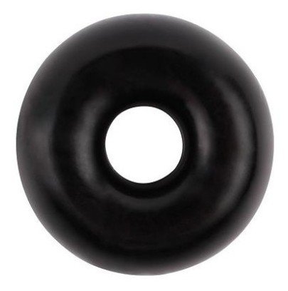 Cockring Fat O Ring N°2 Noir- Cockrings Flexibles en stock sur Fun et plaisirs