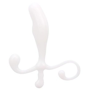 Stimulateur de prostate Pro Stimulator 9 x 2.5 cm Blanc- Stimulateurs Prostatiques en stock sur Fun et plaisirs