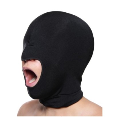 Cagoule Spandex Blow Hole Noire- Cagoules & Masques en stock sur Fun et plaisirs