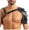 Harnais avec Épaule Écailles One Armor Simili noir