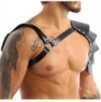 Harnais avec Épaule Écailles One Armor Simili noir