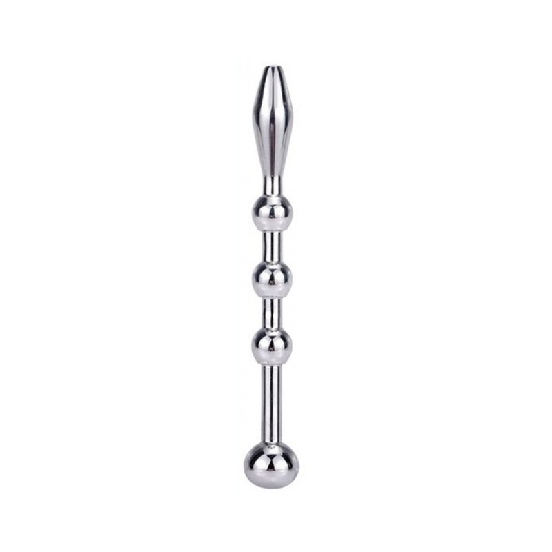 Plug Penis Solid Beads S 5.5 cm - Diamètre 6mm