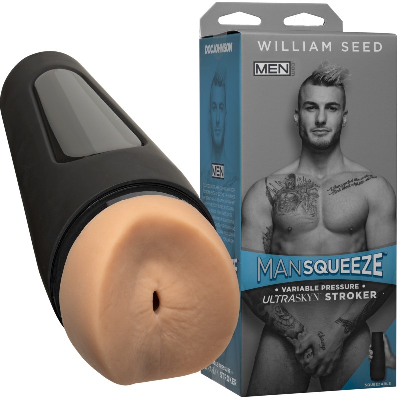 Masturbateur réaliste Man Squeeze William Seed