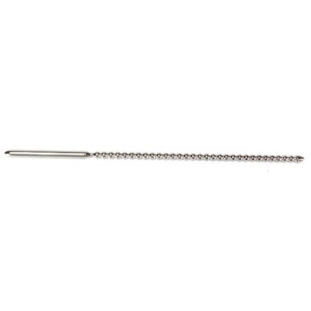 Tige d'urètre Métal Ribbed 17cm - 8mm- Plugs à Urètre en stock sur Fun et plaisirs