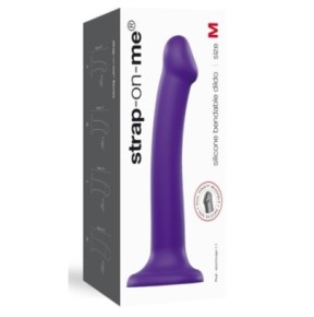 Gode Strap-On-Me Bendable M 16 x 4 cm Violet