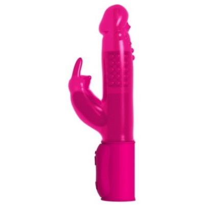 Rabbit Orgasmic Rose 24 x 4 cm- Rabbits Vibrants en stock sur Fun et plaisirs