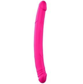 Double Gode Real Double Do Magenta 42 x 4 cm- Godes Doubles en stock sur Fun et plaisirs