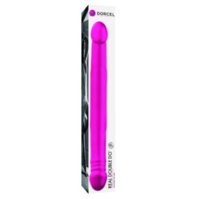 Double Gode Real Double Do Magenta 42 x 4 cm