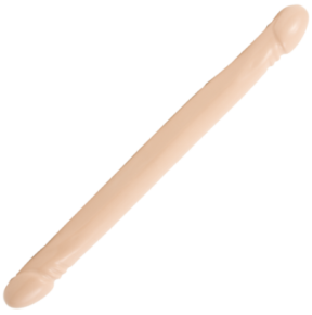 Double gode Smooth 45 x 3.8 cm- Godes Doubles en stock sur Fun et plaisirs