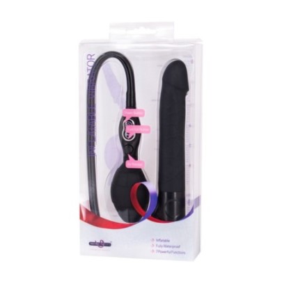 Gode gonflable vibrant Thin power 15 x 3 cm