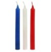 Lot de 3 bougies SM Hot Wax 17.5 cm