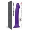 Gode Strap-On-Me Bendable XL 18 x 4.5cm Violet