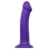 Gode Strap-On-Me Bendable L 17 x 4.5 cm Violet